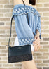 Kate Spade Greta Court Ramey Glitter Small Crossbody Black kate spade Handbags & Purses